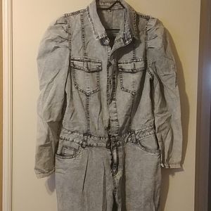 Jean junmpsuit